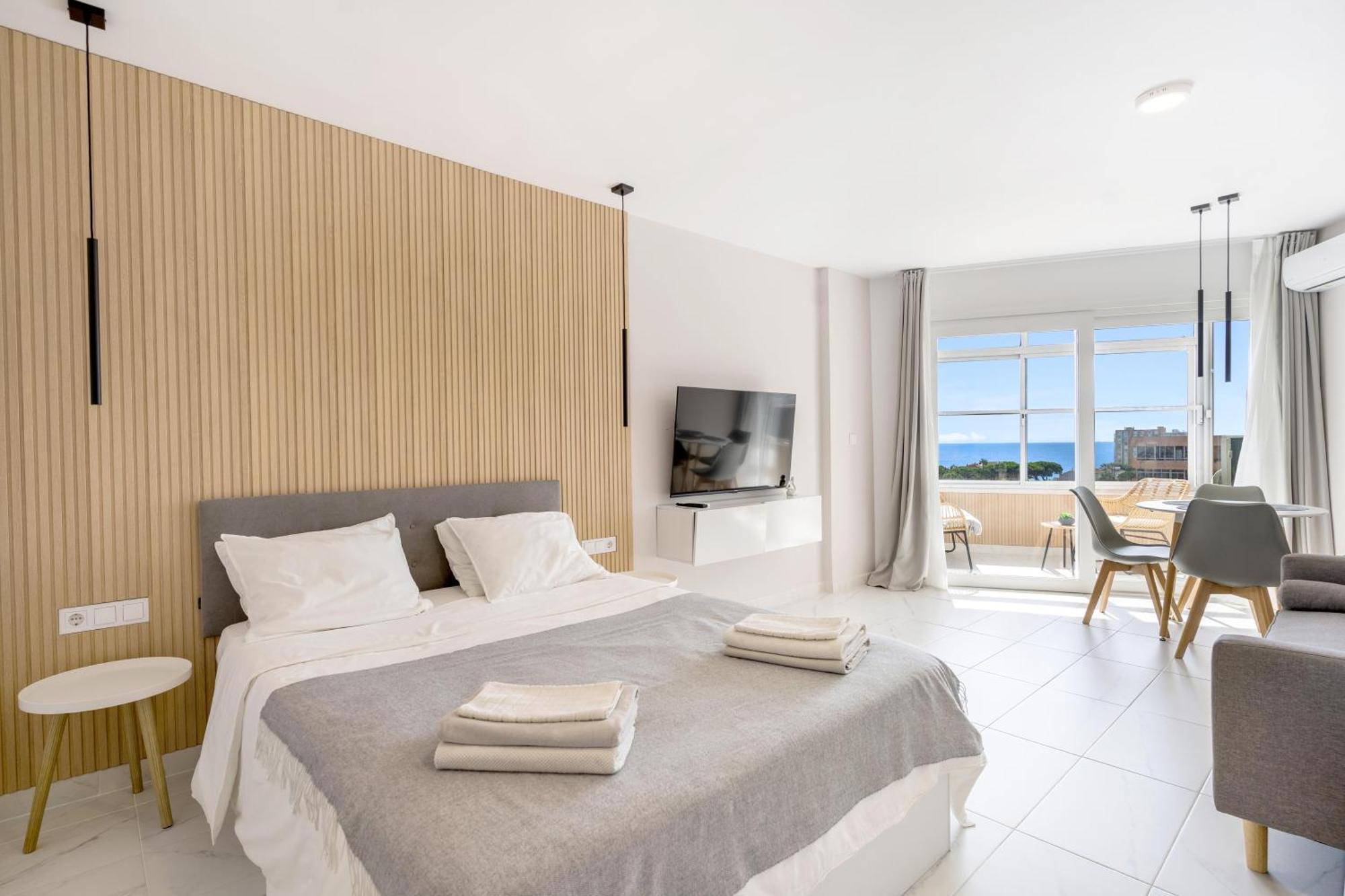 Modern Studio Apartment With Sea Views 5 Min From The Beach Sitio de Calahonda Екстер'єр фото